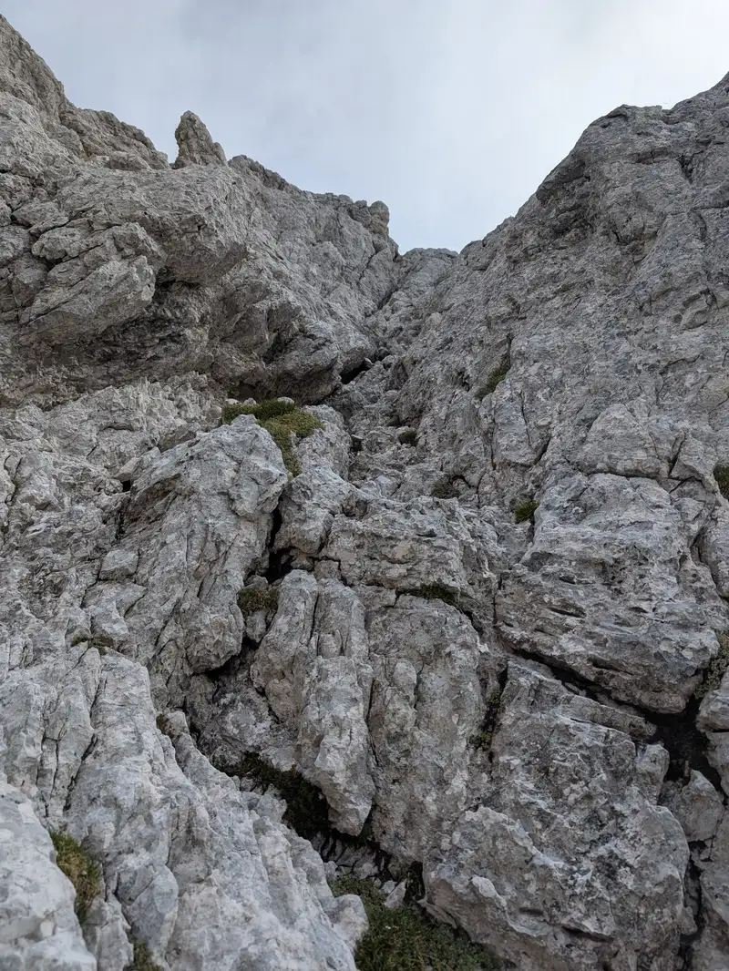 One of the ascent chimneys.