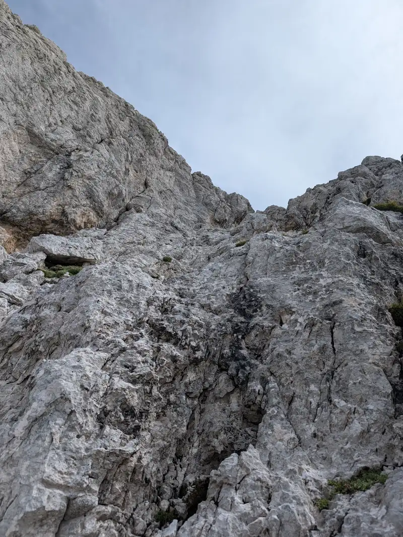 Final part of the climb.