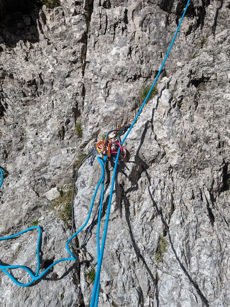 Second belay.